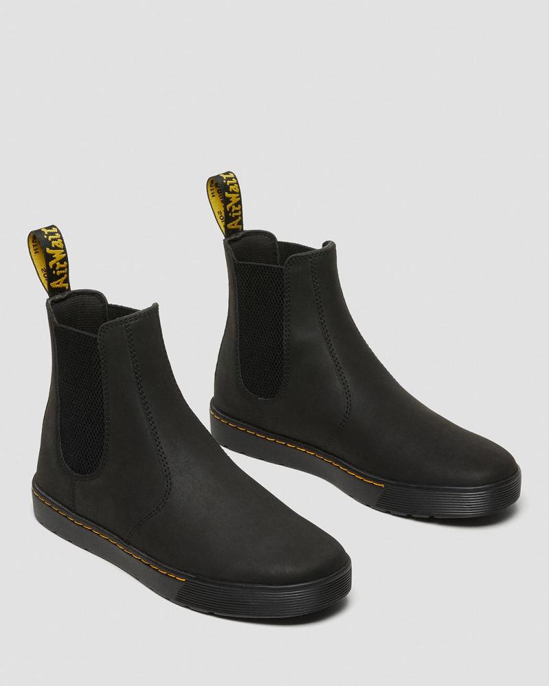 Dr Martens Tempesta Men's Leren Vrijetijds Laarsjes Heren Zwart | NL 310GSO